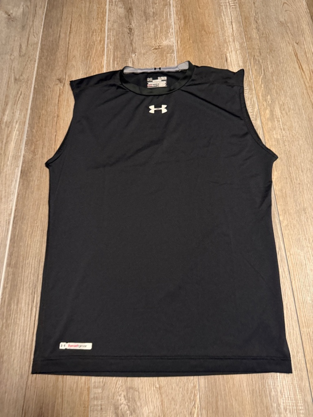 Under Armour Compression HeatGear Black Sleeveless Training Tank